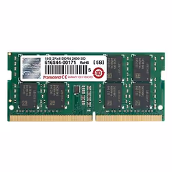 Transcend 16GB DDR4-2400, 16 Go, 2 x 8 Go, DDR4, 2400 MHz, 260-pin SO-DIMM