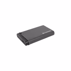 Transcend TS0GSJ25CK3, Boîtier disque dur/SSD, 2.5", Série ATA III, Connectivité USB, Gris