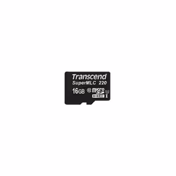 Transcend TS16GUSD220I, 16 Go, MicroSDHC, Classe 1, MLC, 95 Mo/s, 75 Mo/s