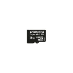 Transcend TS16GUSD220I mémoire flash 16 Go MicroSDHC MLC Classe 1