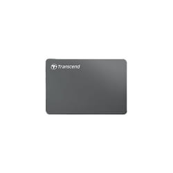 Transcend StoreJet 25C3 disque dur externe 2 To Gris