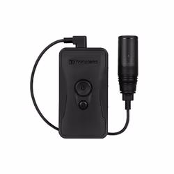 Transcend DrivePro Body 60, Full HD, 1920 x 1080 pixels, 130°, 30 ips, H.264, MP4, Noir