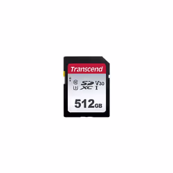 Transcend 300S, 512 Go, SDXC, Classe 10, NAND, 95 Mo/s, 40 Mo/s