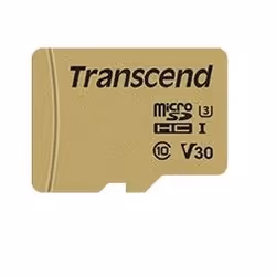 Transcend 16GB UHS-I U3, 16 Go, MicroSDHC, Classe 10, UHS-I, 95 Mo/s, 50 Mo/s