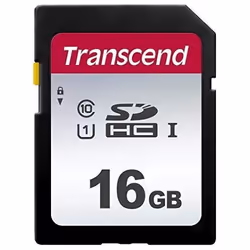 Carte SD - TRANSCEND - TS16GSDC300S-E - 16Go - UHS-II U3 - V30