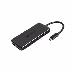 Transcend HUB5C USB 3.2 Gen 2 (3.1 Gen 2) Type-C Noir