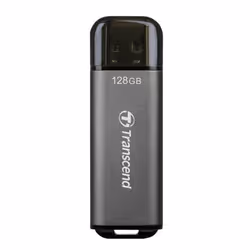 Transcend JetFlash 920, 128 Go, USB Type-A, 3.2 Gen 1 (3.1 Gen 1), 420 Mo/s, Casquette, Gris