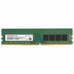 Transcend JM3200HLB-16G, 16 Go, 2 x 8 Go, DDR4, 3200 MHz, 288-pin DIMM