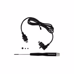 Transcend TS-DBK3, Kit d'accessoires, Noir, 1 m, Transcend, DrivePro Body 60, 73 g