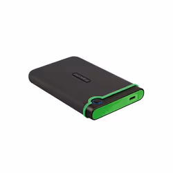 Transcend StoreJet 25M3C disque dur externe 4 To Noir, Vert
