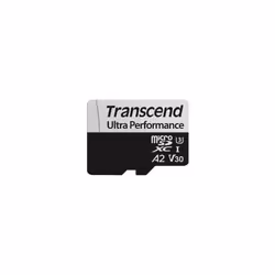 Transcend microSDXC 340S, 128 Go, MicroSDXC, Classe 10, UHS-I, 160 Mo/s, 125 Mo/s