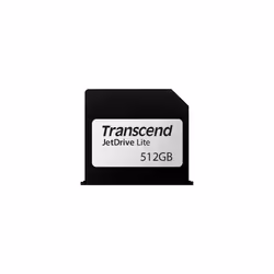 Transcend JetDrive Lite 130, 512 Go, 95 Mo/s, 75 Mo/s, Résistant à la poussière, Anti-éclaboussures, Résistant à une températ ...