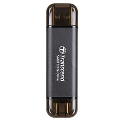 Transcend ESD310C 256 Go Noir