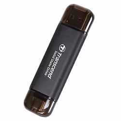 Transcend ESD310C 256 Go Noir