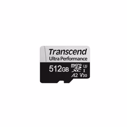 Transcend USD340S, 512 Go, MicroSDXC, Classe 10, UHS-I, 160 Mo/s, 125 Mo/s