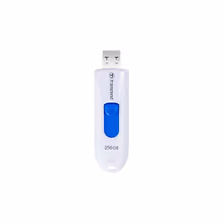 Transcend JetFlash 790, 256 Go, USB Type-A, 3.2 Gen 1 (3.1 Gen 1), Slide, 9 g, Blanc