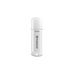 Transcend JetFlash 700/730 lecteur USB flash 512 Go USB Type-A 3.2 Gen 1 (3.1 Gen 1) Noir, Blanc
