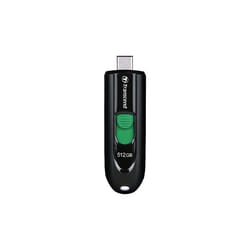 Transcend JetFlash 790 C lecteur USB flash 512 Go USB Type-C 3.2 Gen 1 (3.1 Gen 1) Noir, Vert