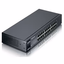 Zyxel ES1100-24E commutateur réseau Non-géré Noir