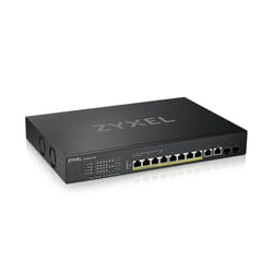 Zyxel XS1930-12HP commutateur réseau Géré L3 10G Ethernet (100/1000/10000) Connexion Ethernet, supportant l'alimentation via ce port (PoE) Noir