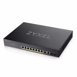 Zyxel XS1930-12HP commutateur réseau Géré L3 10G Ethernet (100/1000/10000) Connexion Ethernet, supportant l'alimentation via ce port (PoE) Noir - Vue supplémentaire 4