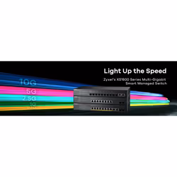 Zyxel XS1930-12HP commutateur réseau Géré L3 10G Ethernet (100/1000/10000) Connexion Ethernet, supportant l'alimentation via ce port (PoE) Noir - Vue supplémentaire 5