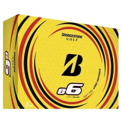 Balles de Golf - Bridgestone - E6 - Jaune - Mixte - Performance pour swing rapide