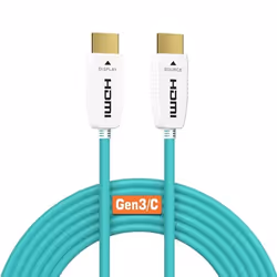 Câble HDMI 8K - RUIPRO - 20M - Fibre Optique - Ultra Haute Vitesse 48Gbps - Supporte 8K60Hz 4K120Hz