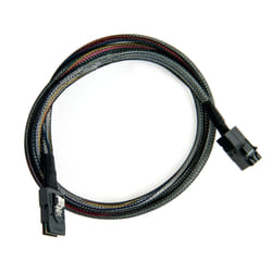 Microsemi ADAPTEC I-HDMSAS-MSAS-1M 6 Gbit/s Noir