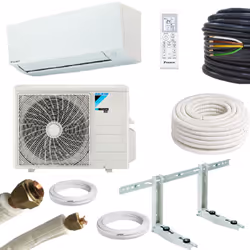 Description générale Le climatiseur Daikin 4200W R32 Bluevolution réversible FTXF42A est un système prêt à poser, idéal pour  ...