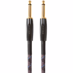 Roland BIC-10, 6,35 mm, Mâle, 6,35 mm, Mâle, 3 m, Noir, Marron