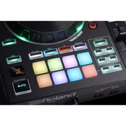 Roland DJ-505 contrôleur DJ Graveur DVS (Digital Vinyl System) 2 canaux Noir - Vue supplémentaire 8