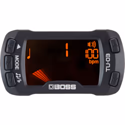 BOSS TU-03 métronome 30 - 250 bpm Métronome numérique Noir