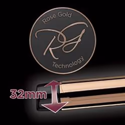 Revlon RVIR1159E brosse soufflante et fer à lisser Fer à friser À chaleur Noir, Or rose - Vue supplémentaire 7