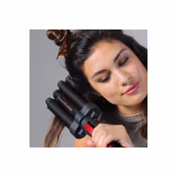 Revlon RVIR3056UKE brosse soufflante et fer à lisser Kit d'accessoires de coiffure À chaleur Noir, Rouge 2,5 m - Vue supplémentaire 5