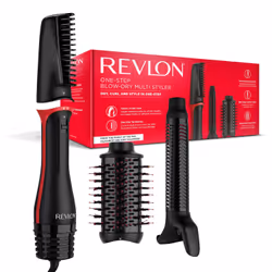 Revlon RVDR5333E brosse soufflante et fer à lisser Multistyler À chaleur Noir, Rouge 1100 W 2,5 m