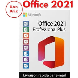Microsoft Office 2021 Professionnel/ activation en ligne / clé à vie / Livraison par email
