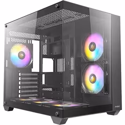 Antec CX800 RGB Elite, Midi Tower, PC, Noir, ATX, ITX, micro ATX, Verre, Acier, Jouer