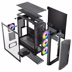 Antec Performance 1 FT ARGB Full Tower Noir - Vue supplémentaire 17