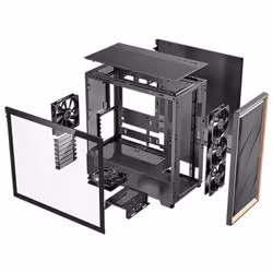 Antec 0-761345-10133-2 unité centrale Midi Tower Noir, Bois - Vue supplémentaire 22