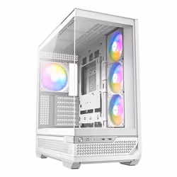 Antec C7 ARGB, Midi Tower, PC, Blanc, ATX, EATX, ITX, micro ATX, Verre, Plastique, Acier, 18 cm