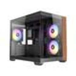 Boitier Mini Tour Micro-ATX - ANTEC - CX600M - Bois noir avec RGB - USB 3.0 - USB Type-C