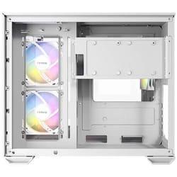 Antec CX600M Trio ARGB White Mini Tower Transparent, Blanc
