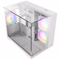 Antec CX600M Trio ARGB White Mini Tower Transparent, Blanc - Vue supplémentaire 5