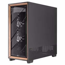Antec FLUX PRO EUV Full Tower Noir, Bois - Vue supplémentaire 6