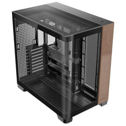 Antec C8 Curve Wood Full Tower Noir, Transparent, Bois