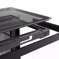 Antec C8 Curve Wood Full Tower Noir, Transparent, Bois - Vue supplémentaire 5