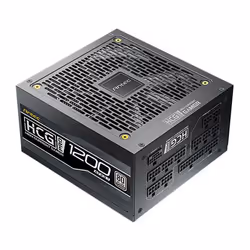 Antec HIGH CURRENT GAMER HCG1200 PRO Platinum ATX 3.1, 1200 W, 100 - 240 V, 50/60 Hz, 15 - 7.5 A, Actif, 125 W