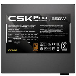 Antec SIGNATURE CSK850 PRO ATX3.1 unité d'alimentation d'énergie 850 W