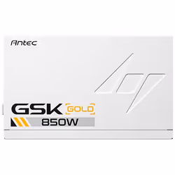 Antec GSK ATX3.1 850W White 80 PLUS Gold unité d'alimentation d'énergie 20+4 pin ATX ATX Blanc - Vue supplémentaire 8